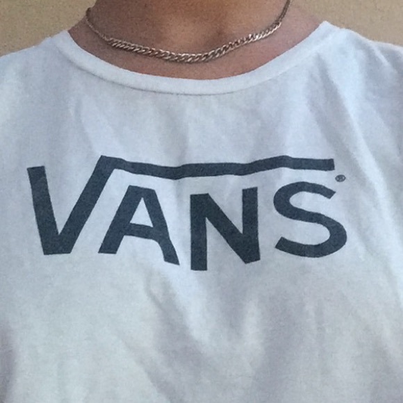 Vans- XL black and white tee - Picture 2 of 3